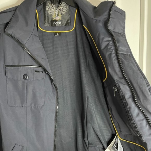 Nobis Admiral Shirt Jacket (NAVY BLUE)- EUC - Picture 3 of 8